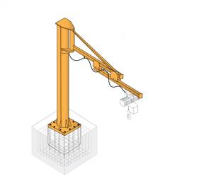 Teleskopický výťah (s teleskopickým výsuvným ramenom)